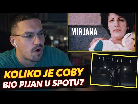 BAKA REAKCIJA NA NOVE PESME MIRJANA,PARANOIE(Coby,Inas,Elena Kitic)