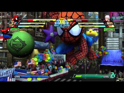Marvel vs Capcom 3 (PS3)-- Non-Ranked Matches 52 - Dante Beat Down