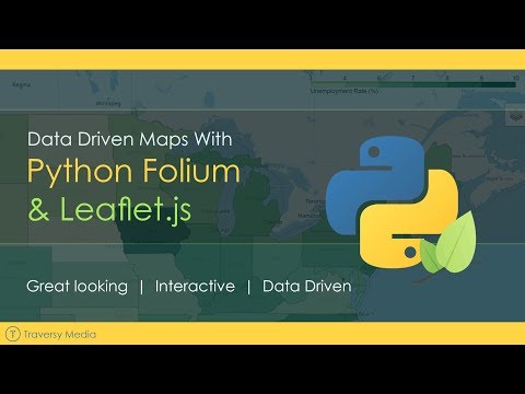 Data Driven Maps With Python Folium & Leaflet.js