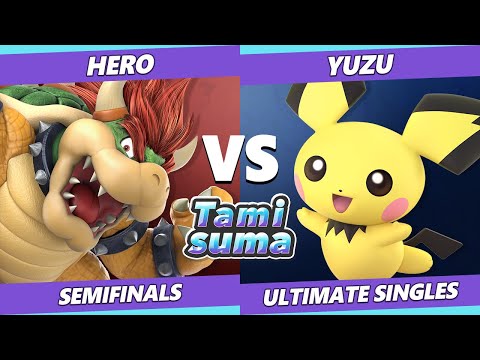 TAMISUMA Championship 3 Semifinals - Hero (Bowser) Vs. Yuzu (Pichu) SSBU