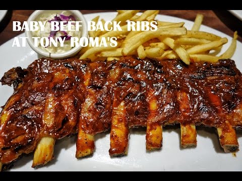 Costelas de Baby Beef no Tony Roma's - Viagem a Kuala Lumpur