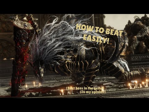 How to beat the Maliketh EASILY! (or beast clergymen whichever you call it)