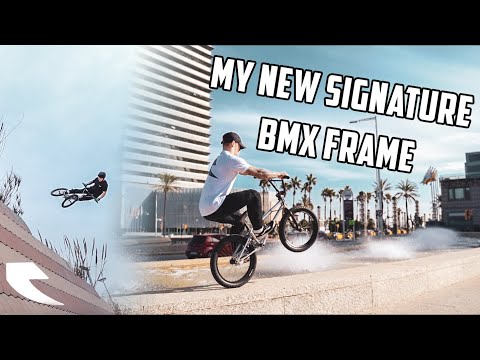 MY NEW SIGNATURE BMX FRAME!