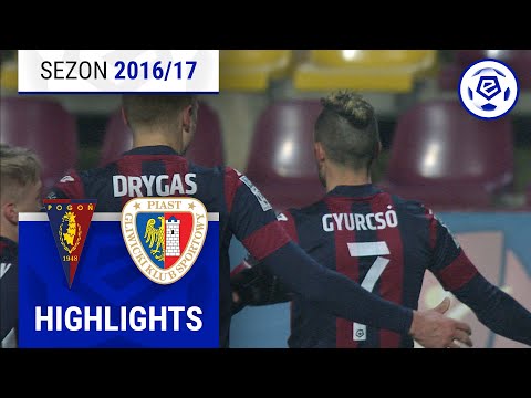 Pogoń Szczecin - Piast Gliwice 2:1 | SKRÓT | Ekstraklasa 2016/17 | 21. Kolejka