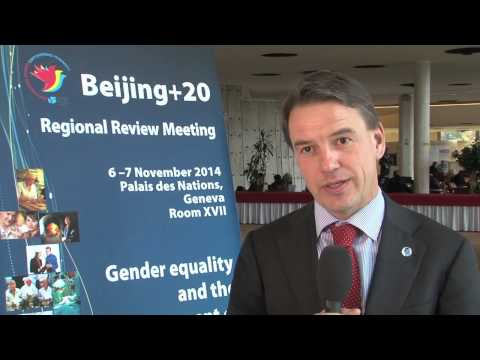 Christian Friis Bach message on Gender equality for the Beijing+20 Regional  Review Meeting