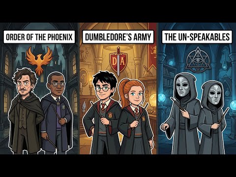 All 17 Organizations in Harry Potter EXPLAINED in Detail