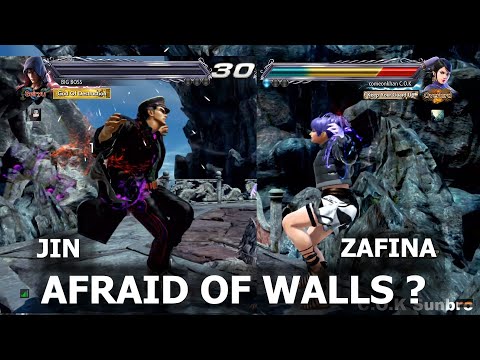 Afraid of Walls? Jin vs Zafina Wall Technique Dragon's nest Tekken 7 Season 4 Battle