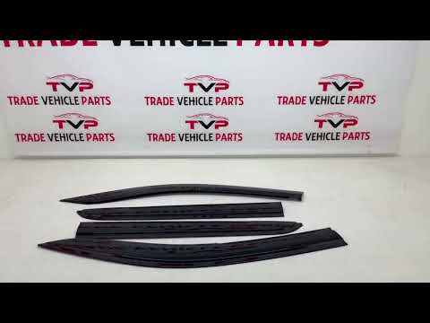 For Toyota Hilux MK8 Double Cab 2016- Window Wind Deflectors Set video