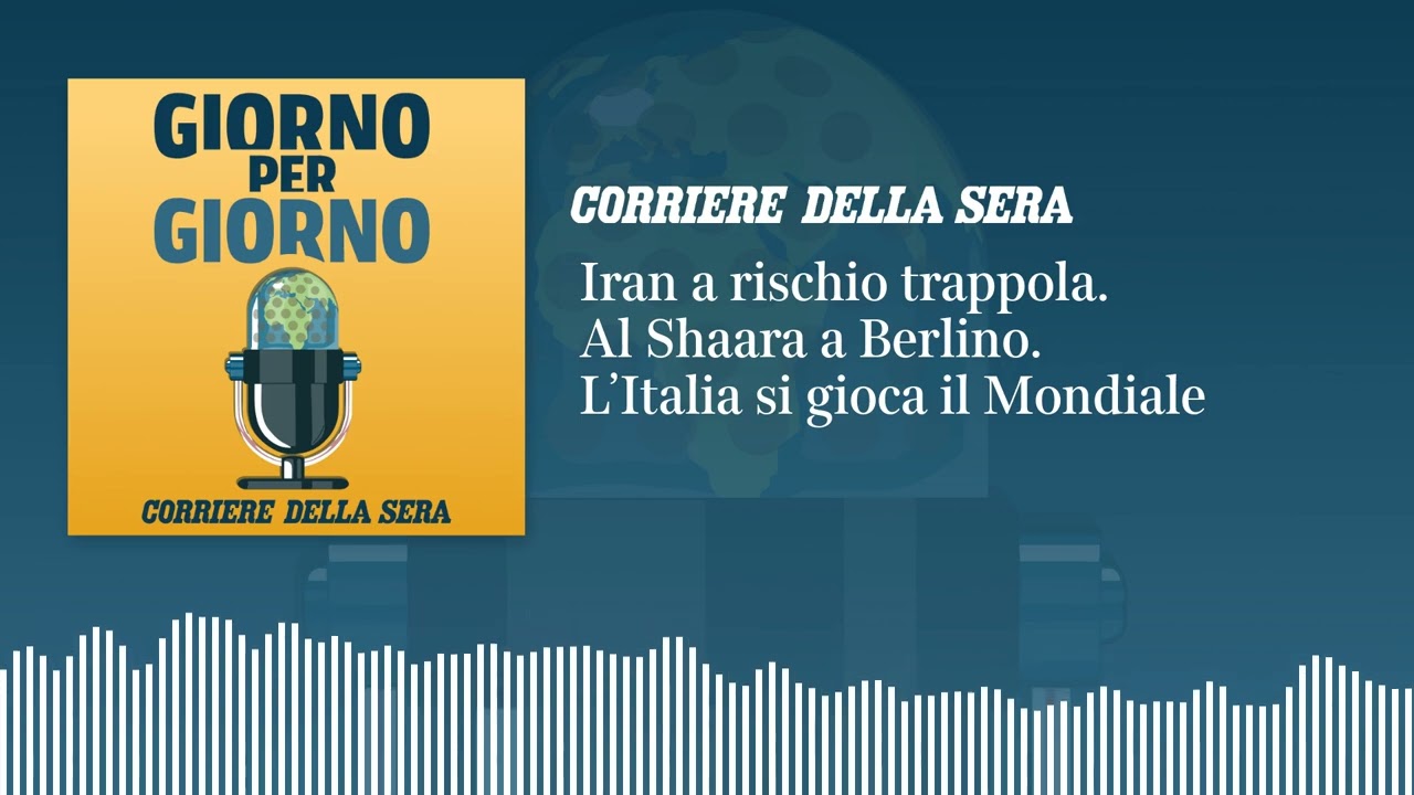 Iran a rischio trappola. Al Shaara a Berlino. L’Italia si gioca il Mondiale | GIORNO PER GIORNO 31/3