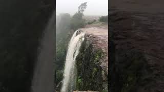 preview picture of video 'Reverse water fall at Sadawaghapur Patan Satara'