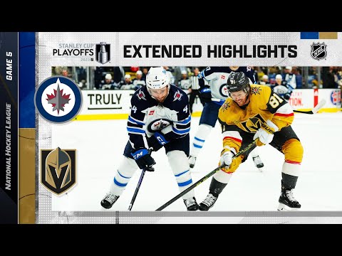 Winnipeg Jets vs Vegas Golden Knights R1, Gm5 Apr 27, 2023 HIGHLIGHTS