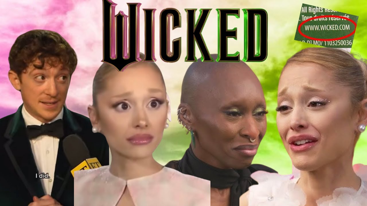 The Wicked press tour is a MESS...