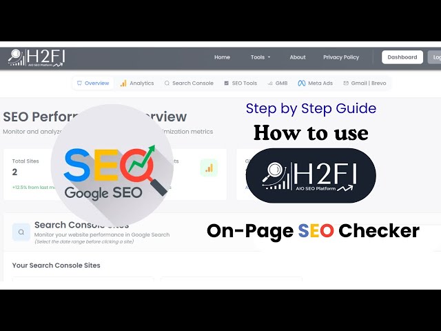 OnPage SEO Checker Tutorial