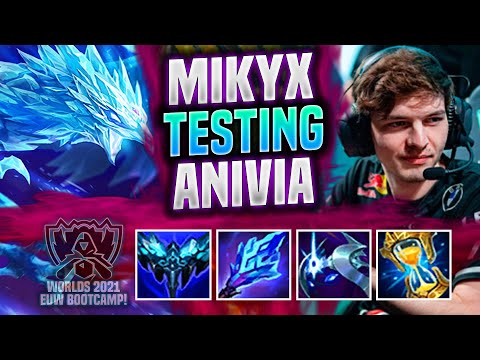 MIKYX TRIES NEW META ANIVIA BOT! - G2 Mikyx Plays Anivia SUPPORT vs Brand! Patch 11.20