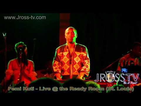 James Ross @ Femi Kuti & The Positive Force - "Band Intro" - www.Jross-tv.com (St. Louis)