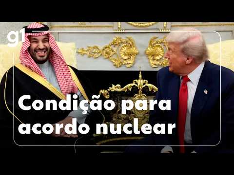 Trump condiciona acordo nuclear com a Arábia Saudita mediante reconhecimento de Israel