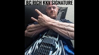 Video thumbnail for My BC Rich KKV Kerry King Signature V by Kevin Frasard