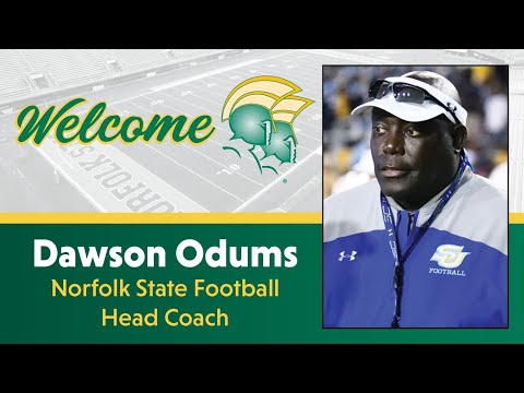 Dawson Odums introduced as head coach at Norfolk State
