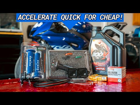 Domino XM2 Throttle & Block Off Plates Install - R6 Track Build Pt 6