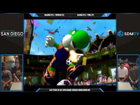 LSSD 129 - Gigajohn & Suprism vs. Punk & Blizard - Super Mario Strikers RR