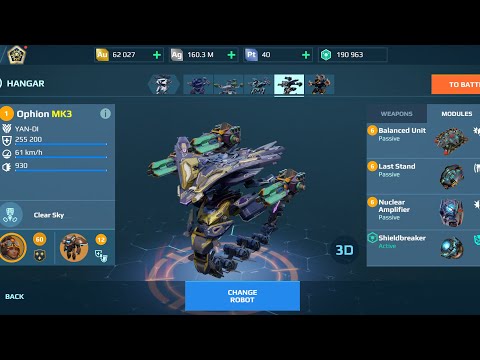 Ophion Laser Still works? | War Robots Gameplay