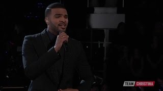 The Voice US  Live Semi-final Performances - Bryan Bautista &quot;Hurt&quot;