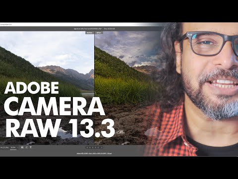 Adobe Camera RAW 13 3 and Basic Panel اردو हिंदी`