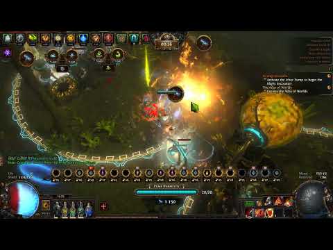 [POE 3.21] First 3x teal juiced Ravaged Blight map clear