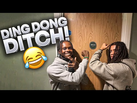 Ding Dong Ditch PRANK in a College Dorm!😂