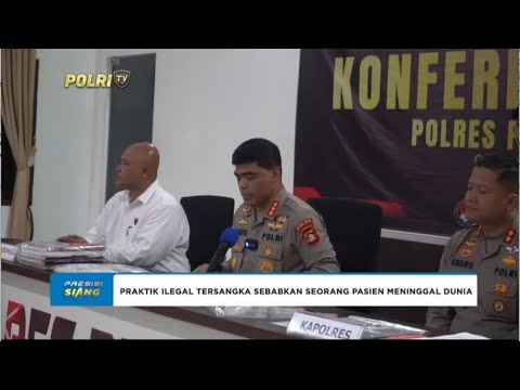 POLDA SUMSEL UNGKAP MALPRAKTIK OKNUM BIDAN DI PRABUMULIH