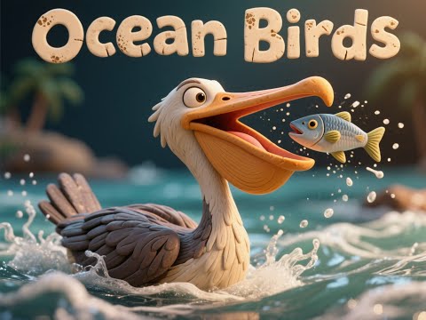 Ocean Birds | Albatross | Puffins | Penguins | Seabirds | Ocean Birds | Kids Facts | Birds For Kids