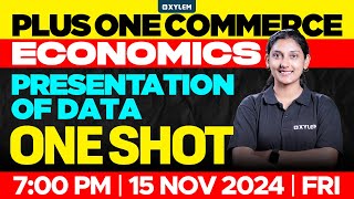 Plus One Commerce - Economics | Presentation Of Data - One Shot | Xylem Plus One Commerce