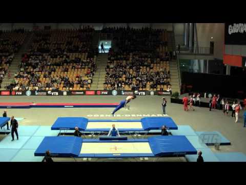 SAVVIDIS Nikolaos (GRE) - 2015 Trampoline Worlds - Qualification TR Routine 1