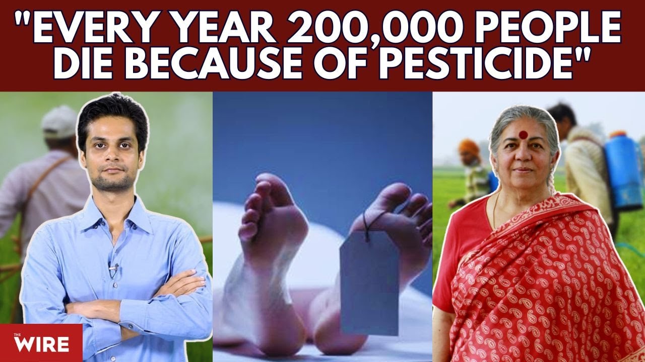 Every Year 200,000 People Die Because of Pesticide: Vandana Shiva | Farm Talks with Indra Shekhar