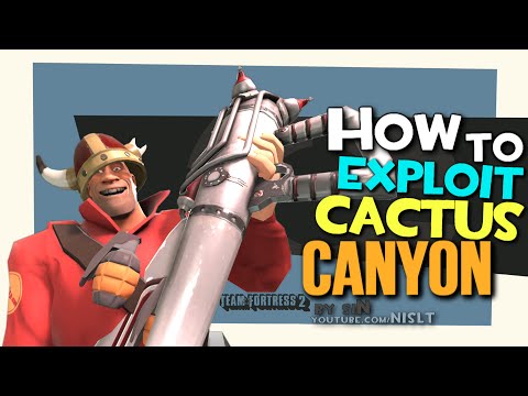TF2: How to exploit Cactus Canyon [Griefing] Video