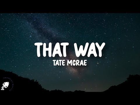 Tate McRae - that way (Lyrics) | "friends don't look at friends that way"