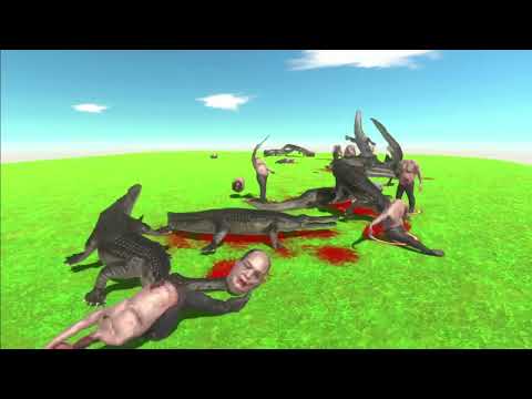 Reptiles VS Infernals ALL UNITS Fight ARBS | Animal Revolt Battle Simulator