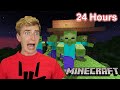 Surviving Minecraft for 24 Hours!! | Stephen Sharer Gaming