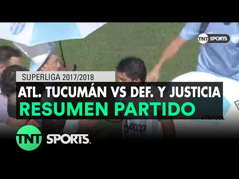 Resumen de Atl. Tucumán vs Def. y Justicia (1-2) | Fecha 18 - Superliga Argentina 2017/2018