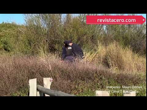 Investigan crimen en Playa Verde