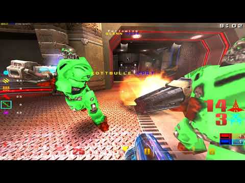 Quake 3 OSP: CTF Nationscup3 Final - Ger vs Swe q3wcp9 part1 (map4)