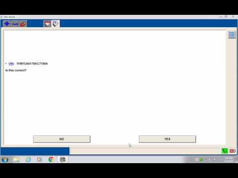 Programming Ford Computer Using IDS