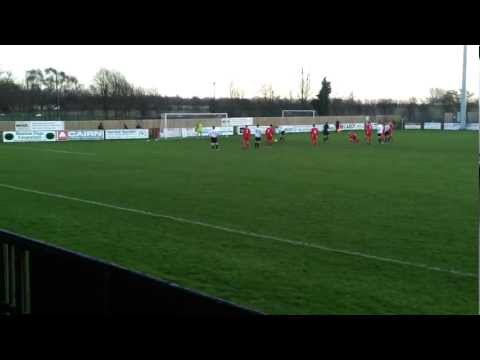 Faversham Town FC v Hythe Town - Botts Penalty