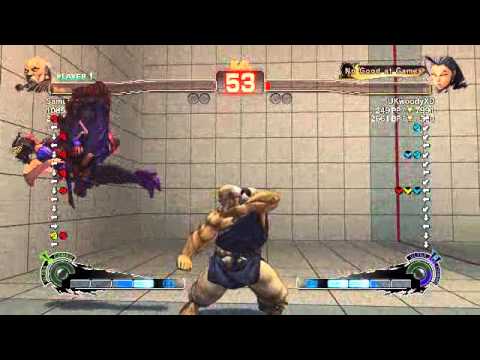 SamuraiSpiriit ( Gouken ) Vs UKwoodyXD ( Rose ) USF4