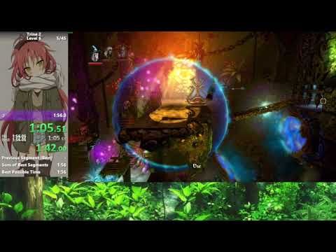 Trine 2 Level 6 in 1:54.72 IGT (2:54.09 RTA)