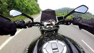 preview picture of video 'Nongpoh, Shillong road, Meghalaya motorcycle ride'