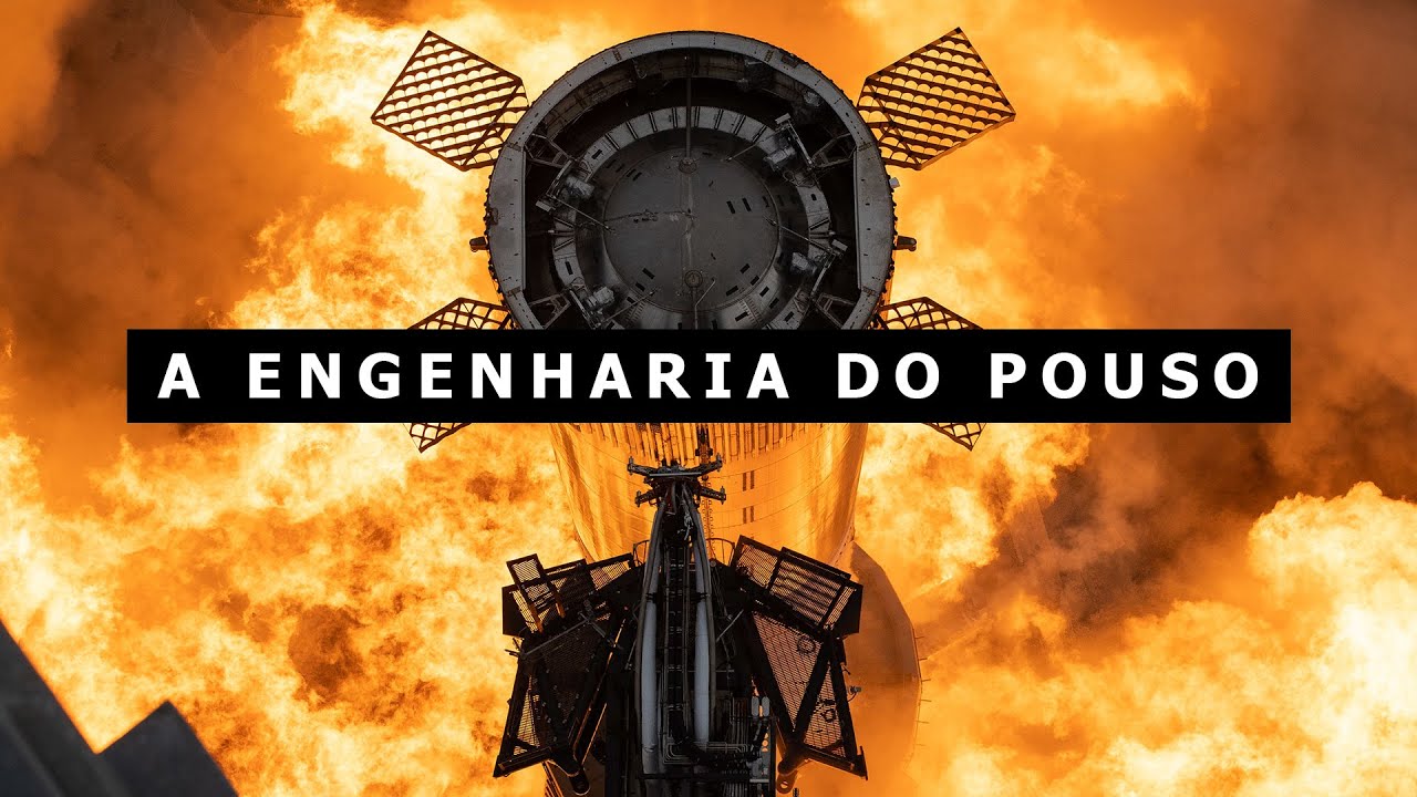 A insana ENGENHARIA do POUSO do SUPER HEAVY