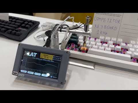 Wooting 60HE vs 80HE keyboard latency test