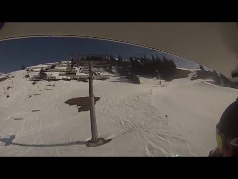 Skiing crash @ 71km/h
