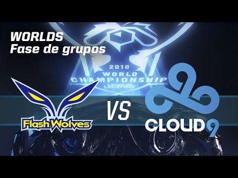 FLASH WOLVES VS CLOUD9 - #worldsLVP3 - World Championship 2016 - Fase de grupos 3